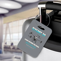 Thumbnail for DJI FlyCart 30 Luggage Tag design on gray luggage tag