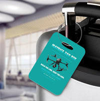 Thumbnail for DJI Matrice 350 RTK Luggage Tag design on turquoise luggage tag