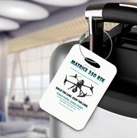Thumbnail for DJI Matrice 350 RTK Luggage Tag design on white luggage tag
