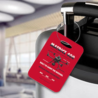 Thumbnail for DJI Matrice 400 Luggage Tag design on red luggage tag