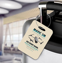 Thumbnail for DJI Mavic 3 Multispectral Luggage Tag design on beige luggage tag