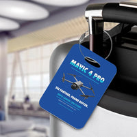 Thumbnail for DJI Mavic 4 Pro Luggage Tag design on blue luggage tag