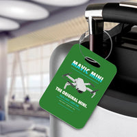 Thumbnail for DJI Mavic Mini Luggage Tag design on green luggage tag