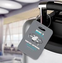 Thumbnail for DJI Mini 2 Luggage Tag design on gray luggage tag