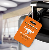 Thumbnail for DJI P4 Multispectral Luggage Tag design on orange luggage tag