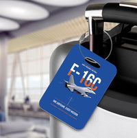 Thumbnail for F-16C FIGHTING FALCON Luggage Tag design on blue luggage tag