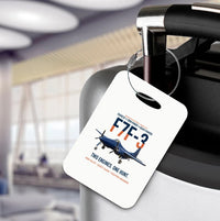 Thumbnail for F7F-3 TIGERCAT Luggage Tag design on white luggage tag