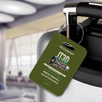 Thumbnail for JT3D Luggage Tag design on green army luggage tag