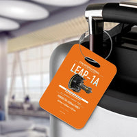 Thumbnail for LEAP-1A Luggage Tag design on orange luggage tag