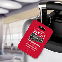 Thumbnail for SPEY 511 Luggage Tag design on red luggage tag