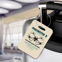Thumbnail for Skyfront Perimeter 8 Luggage Tag design on beige luggage tag