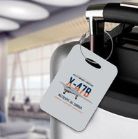 Thumbnail for X-47B UCAS-D Luggage Tag design on light gray luggage tag