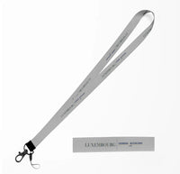 Thumbnail for Luxembourg City Series lanyard - light gray