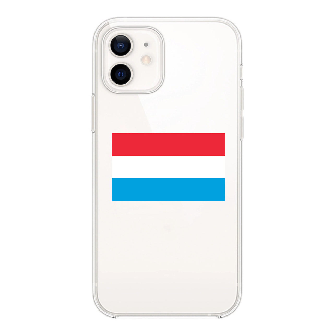 Luxembourg Designed Transparent Silicone iPhone Cases