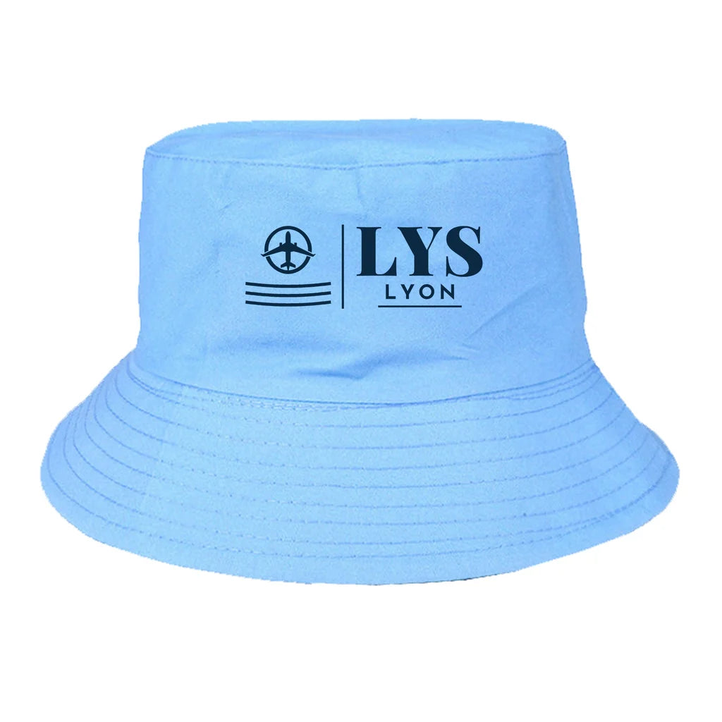 Lyon-Saint Exupéry Airport (LYS) summer hat - light blue