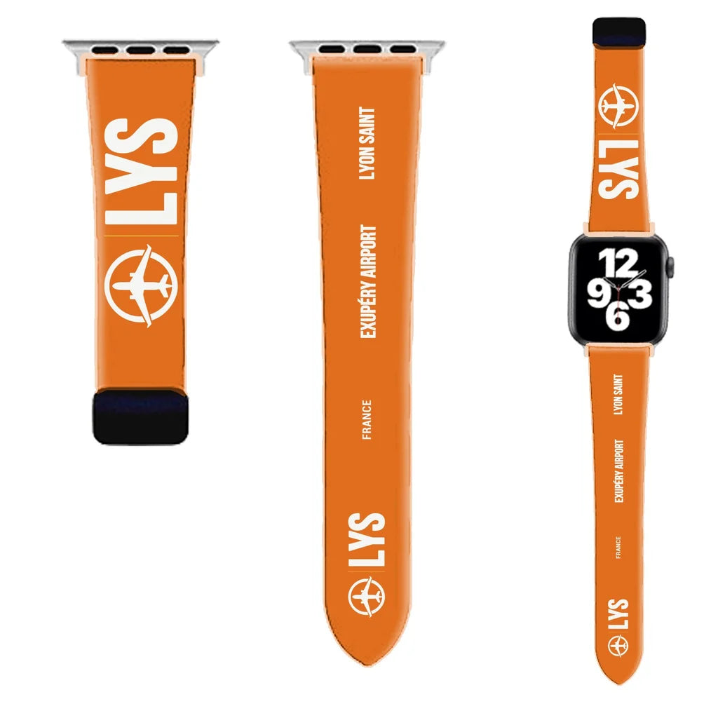 WBV6 | Lyon-Saint Exupéry Airport LYS | Orange (Magnetic Band)