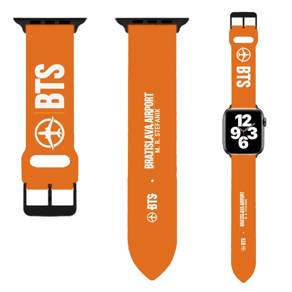 WBV6 | M. R. Stefanik Airport BTS | Orange (Metal Buckle)