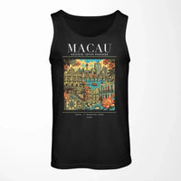 Thumbnail for MACAU - Poster - Tank Top - Black