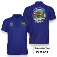 Thumbnail for MAD - Badge - Double-Side Polo - Blue + Name