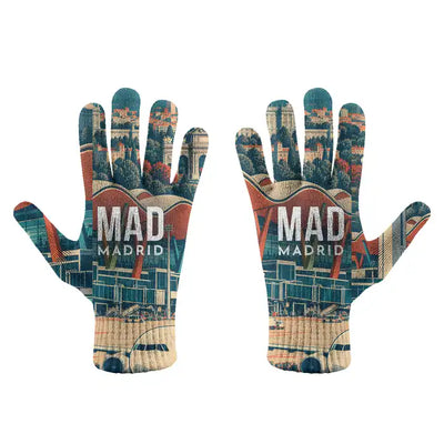 Adolfo Suarez Madrid-Barajas Airport (MAD) Gloves - Gloves - Full - 3D