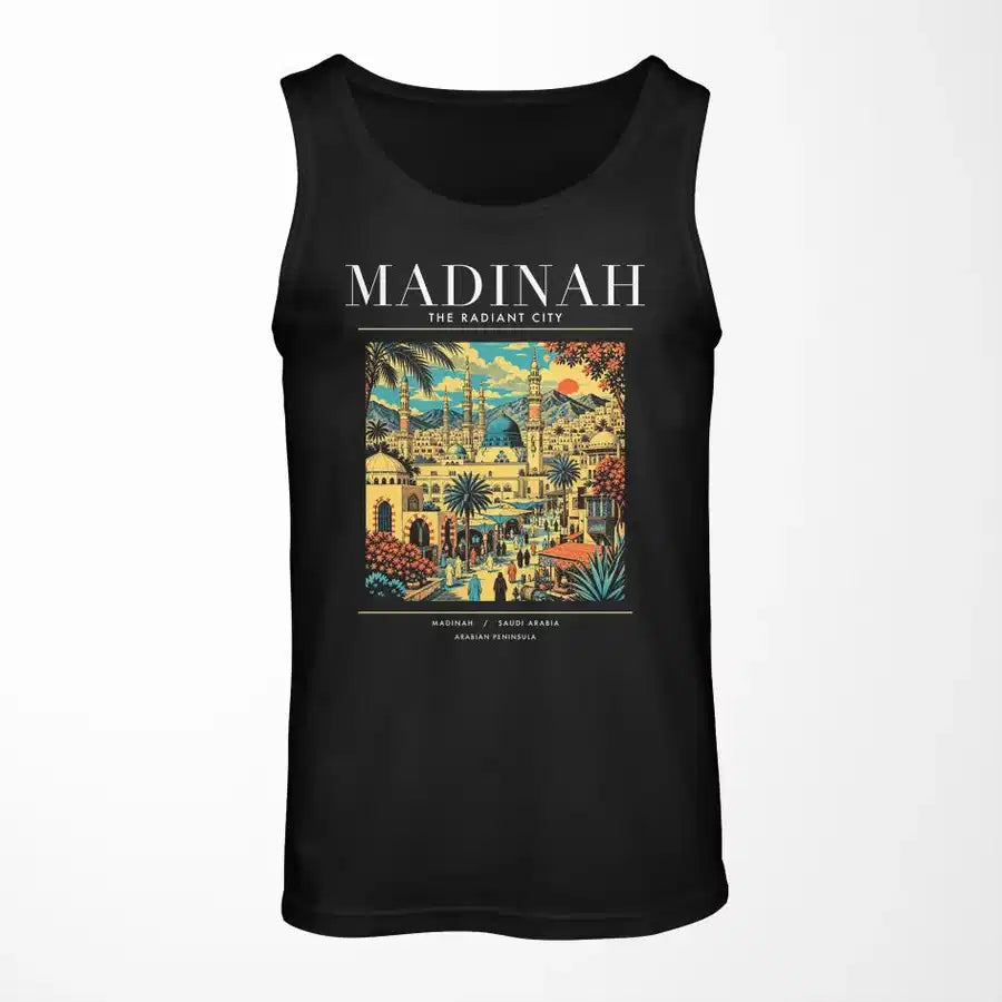 MADINAH - Poster - Tank Top - Black