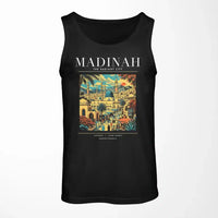 Thumbnail for MADINAH - Poster - Tank Top - Black