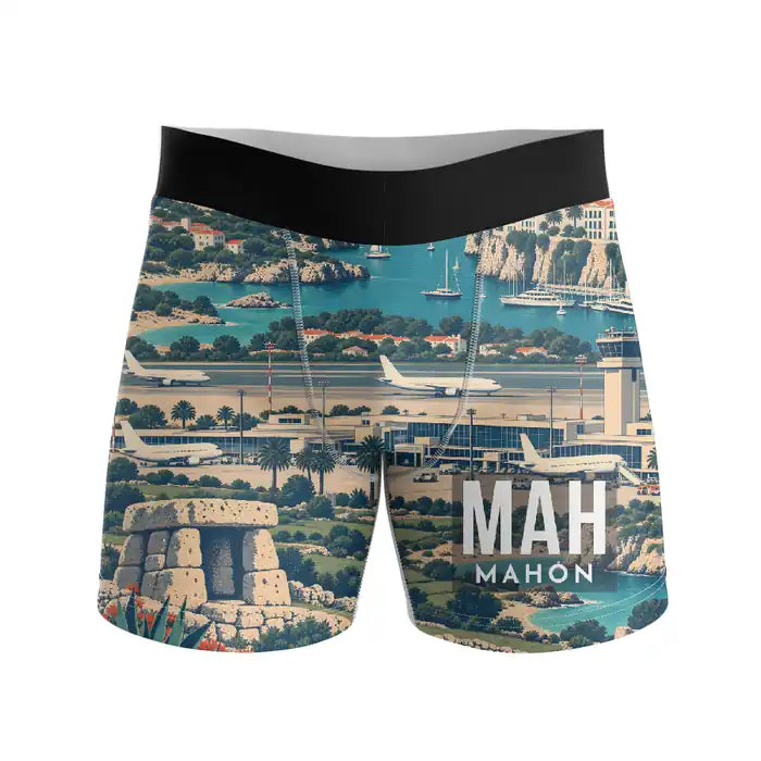 Menorca Airport (MAH) Men Boxers - Scene
