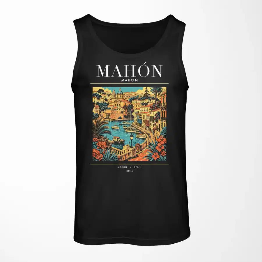 MAHÓN - Poster - Tank Top - Black
