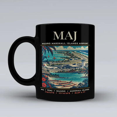 MAJ - Poster - Mug - Black