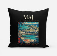 Thumbnail for MAJ - Poster - Pillow - Black