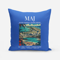 Thumbnail for MAJ - Poster - Pillow - Blue