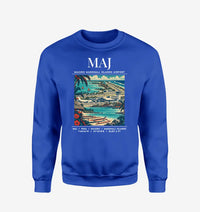 Thumbnail for MAJ - Poster - Sweatshirt - Blue