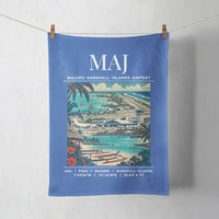 Thumbnail for MAJ - Poster - Towel - Blue