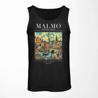 Thumbnail for MALMO - Poster - Tank Top - Black