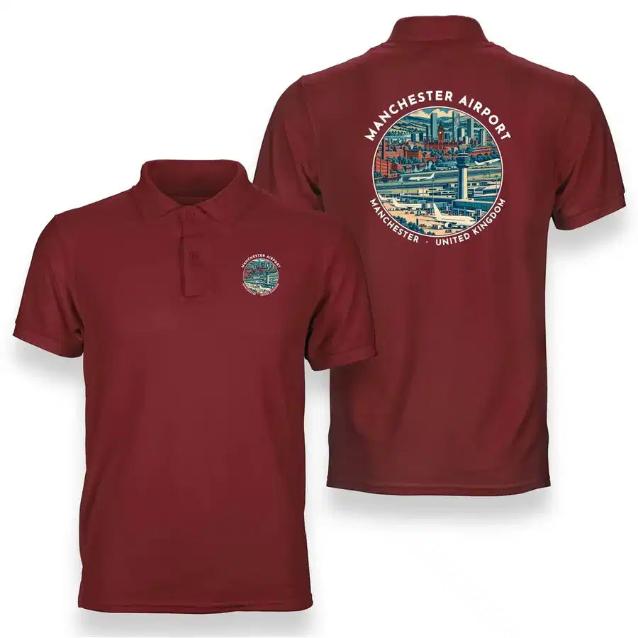 MAN - Badge - Double-Side Polo - Red