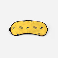 Thumbnail for Manchester Airport (MAN) Sleep Masks - Sleep Mask - Pattern - Yellow