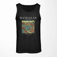 Thumbnail for MANDALAY - Poster - Tank Top - Black