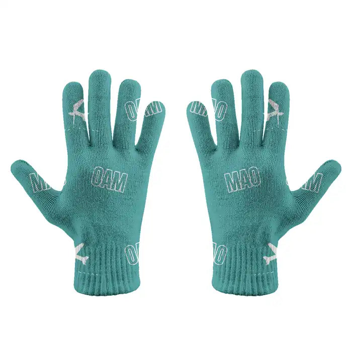 Manaus - Eduardo Gomes International Airport (MAO) Gloves - Gloves - Full - Pattern - Turquoise