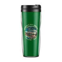 Thumbnail for Sangster International Airport (MBJ) Travel Mugs - Badge - Plastic (No Holder) - Green