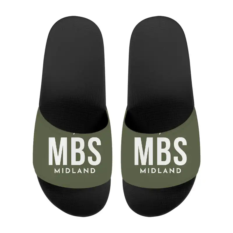 International Airport (MBS) Slippers & Flip Flops - Slippers - Sport - Code - Green Army