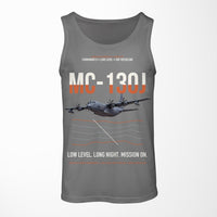 Thumbnail for MC-130J COMMANDO II design on gray tank top