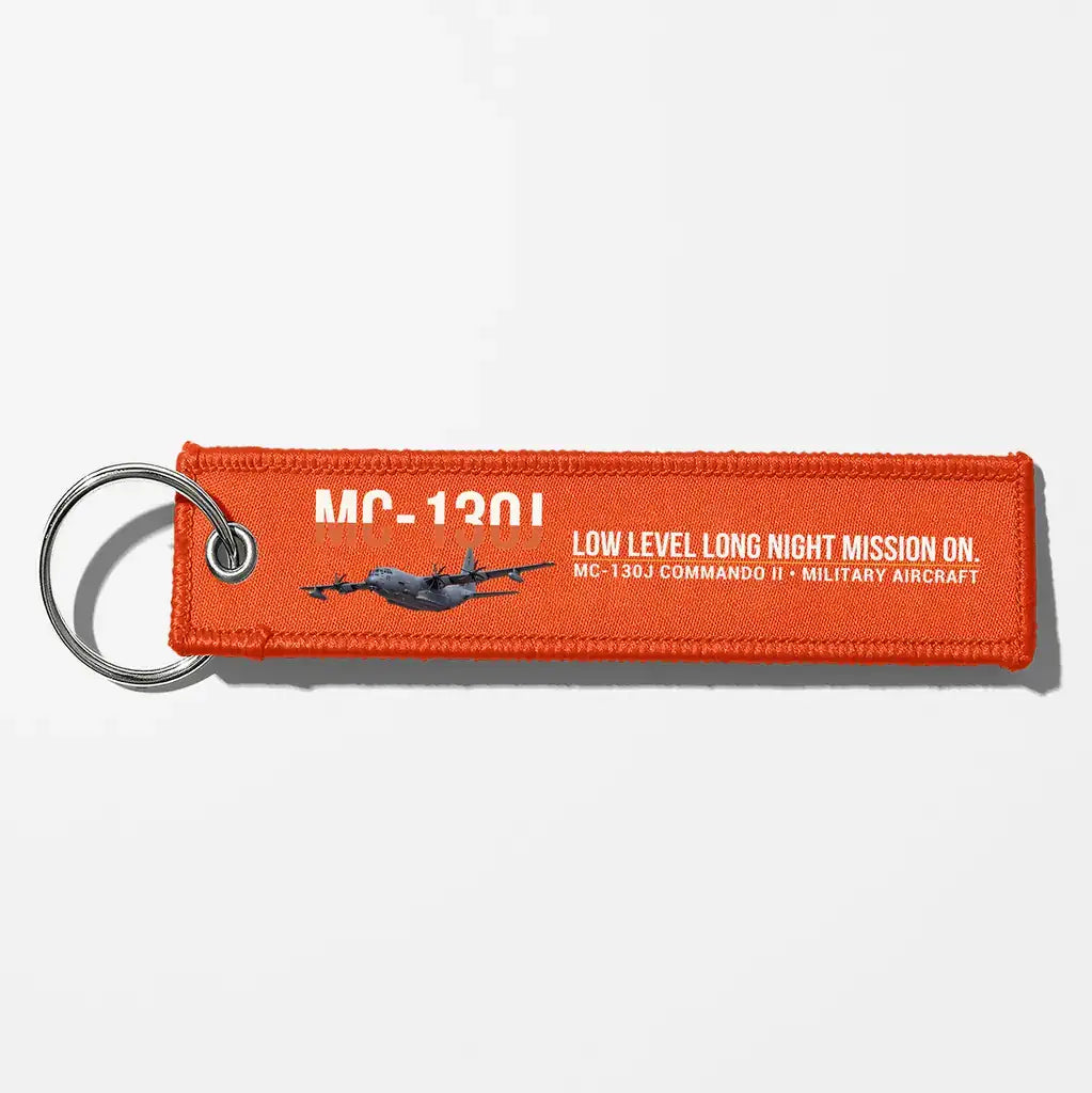 MC-130J COMMANDO II Aviator Key Chains - Orange