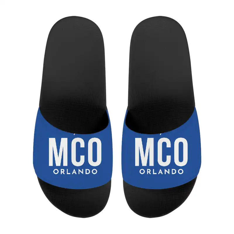 Orlando International Airport (MCO) Slippers & Flip Flops - Slippers - Sport - Code - Blue