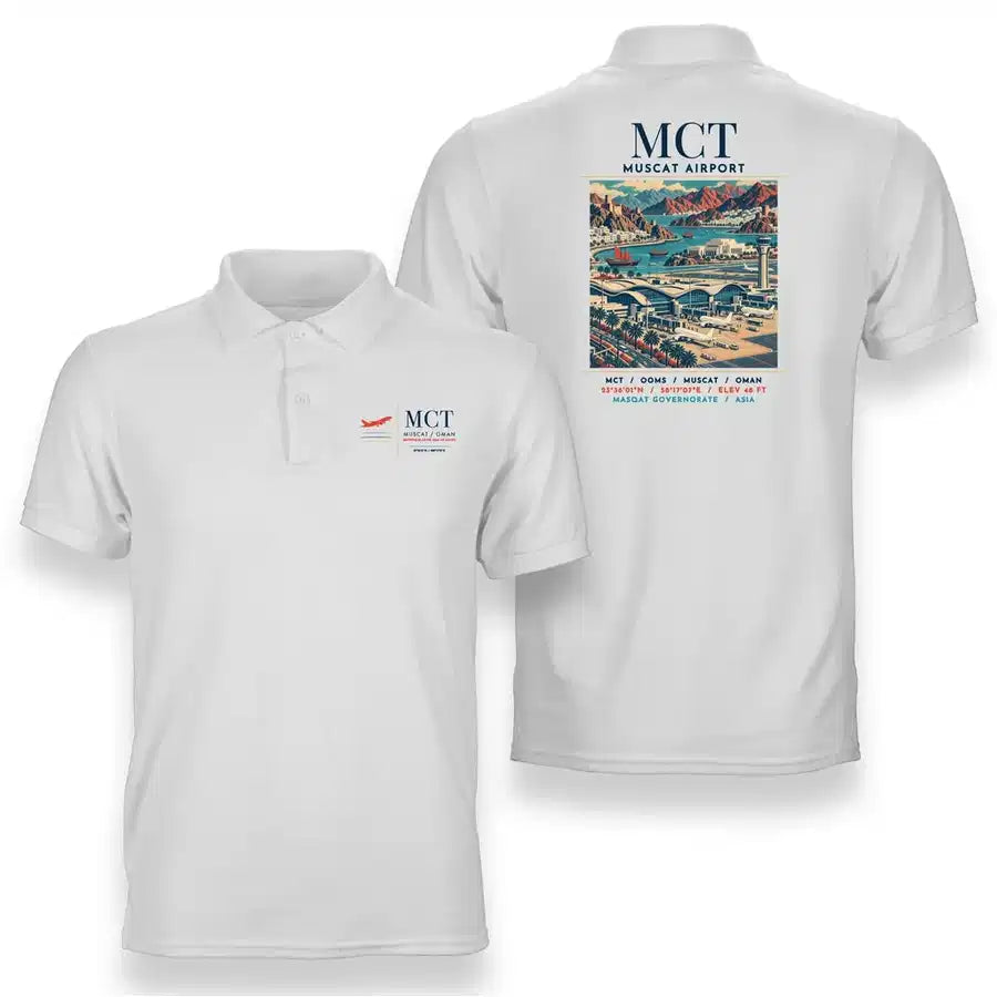 MCT - Poster - Double-Side Polo - White
