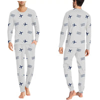 Thumbnail for Sunshine Coast Airport (MCY) Pajamas - Men Pajamas - Light Gray
