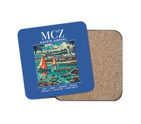 Thumbnail for MCZ - Poster - Coaster - Blue
