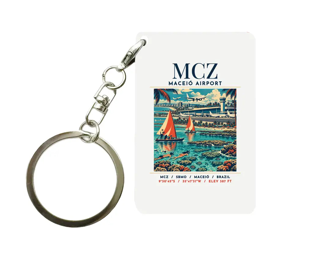 MCZ - Poster - Key Chain - White