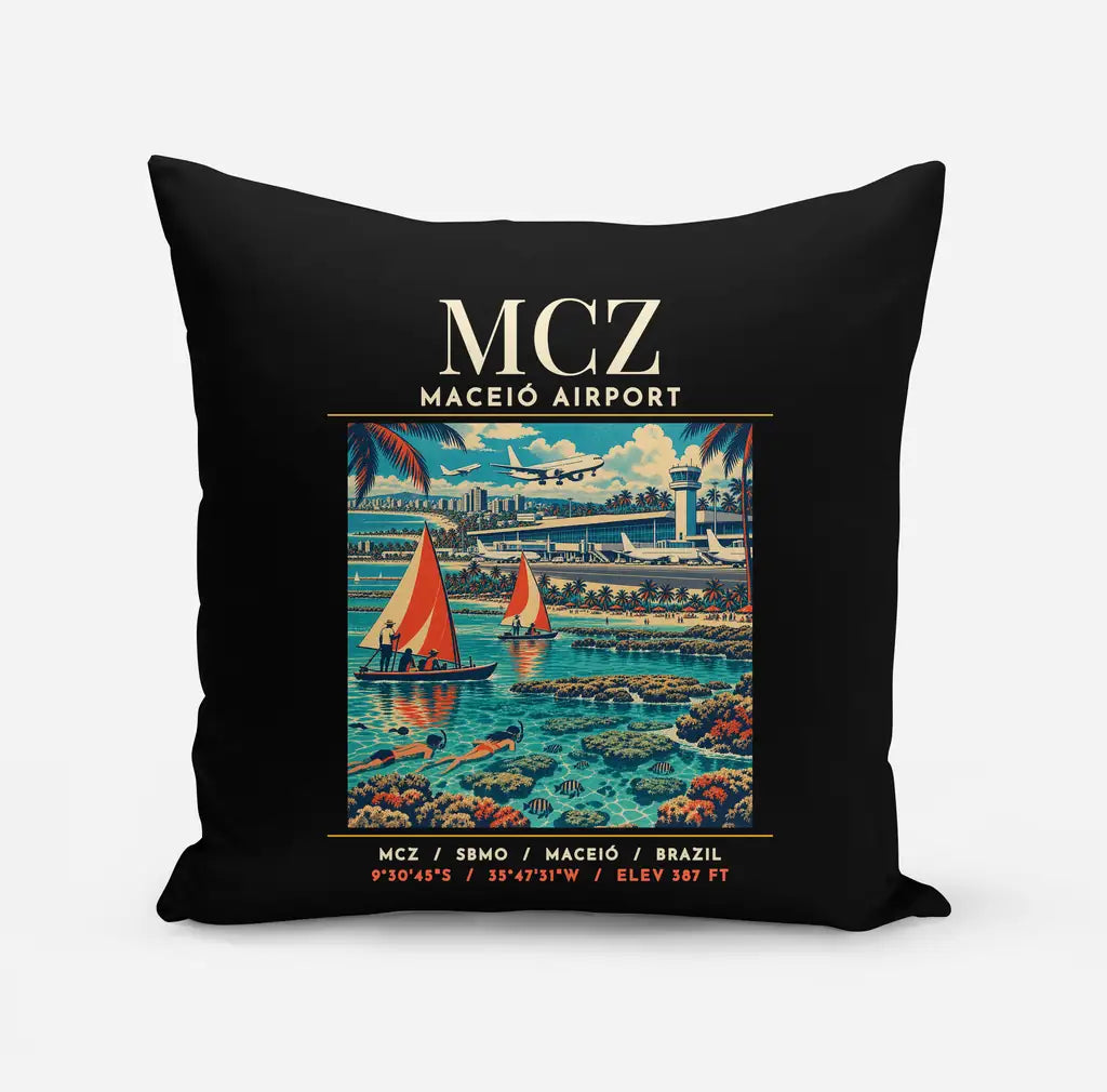 MCZ - Poster - Pillow - Black