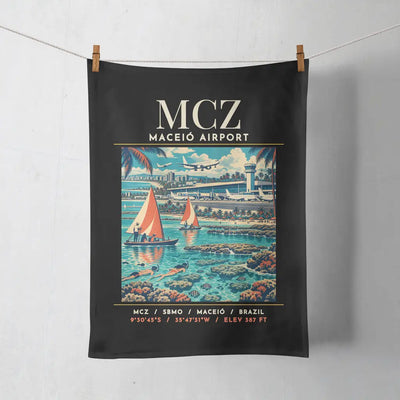 MCZ - Poster - Towel - Black
