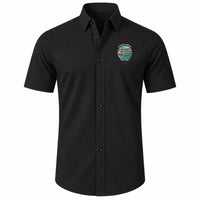 Thumbnail for Maceió Zumbi dos Palmares International Airport (MCZ) Shirts - Short Sleeve Shirt - Badge - Black